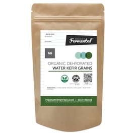 Certified Organic Dehydrated Water Kefir Grains
