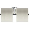 Duravit Starck T Wall Mounted Double Roll Holder Chrome