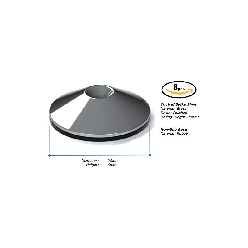 Speaker Subwoofer & HiFi Stand Isolation & Floor Protector Spike