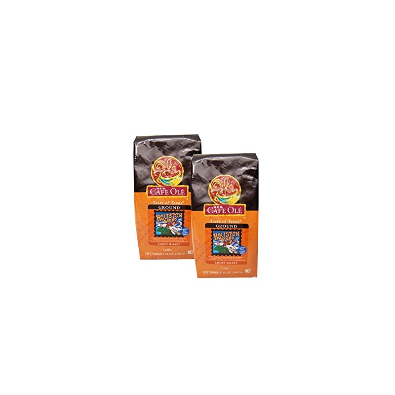 HEB Cafe Ole Ground Coffee 12 Oz Bag (Pack of