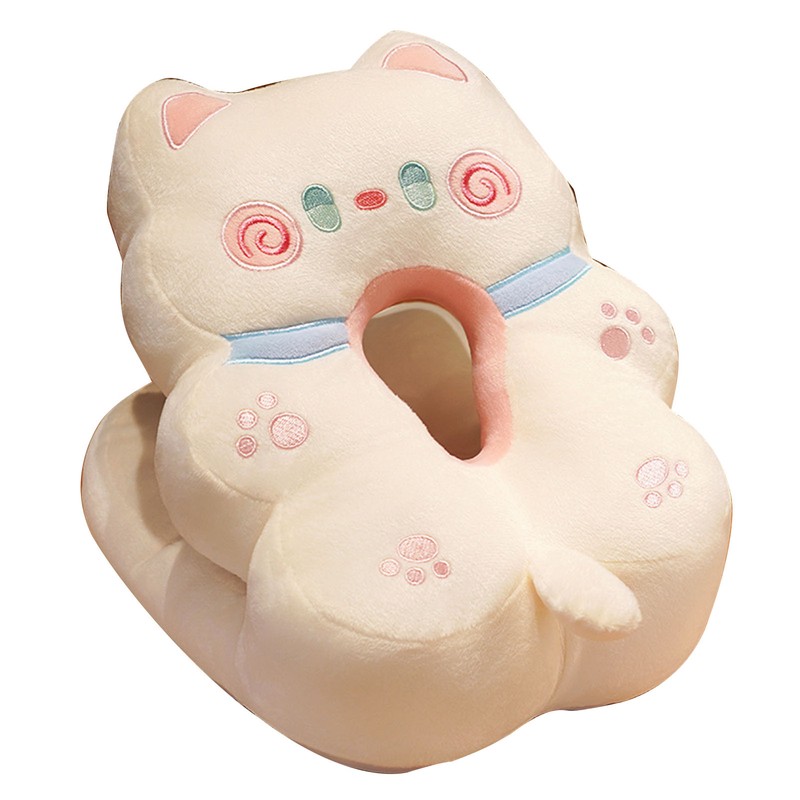 Ice Silk V Shaped Nap Pillow Napping Artifact Cute Animal