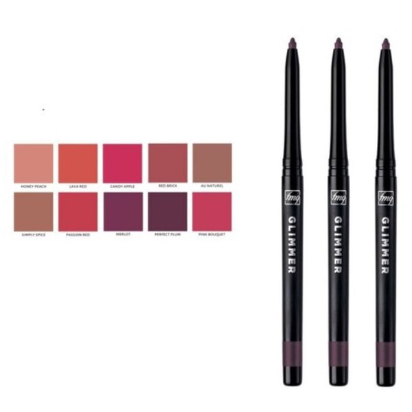 Avon Lot of 3 - Avon Fmg Glimmer Liplners Retractable