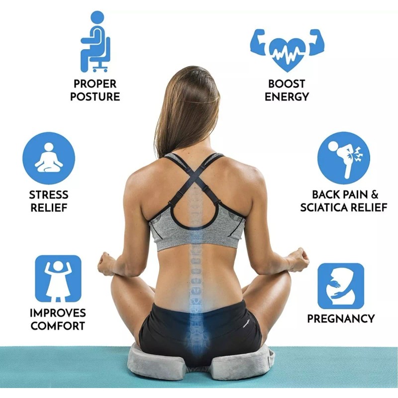 AROVA Asiento Ortopedico Cojin Seat Cushion Cojin Para Asiento