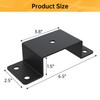 FOROIRON 8 Pcs Trailer Stake Pocket Bracket for 2'' x