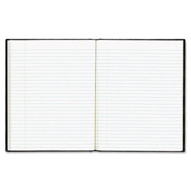 Blueline EcoLogix Notebook, 150 Pages, Black, 9-1/4-Inch x 7-1/4-Inch (A7E.BLK)