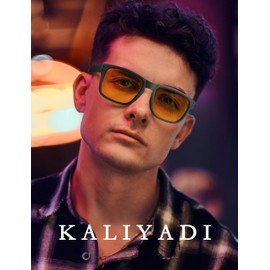 KALIYADI Polarized Sunglasses for Men and Women Vintage Style Sun Glasses for Fishing Running Driving with UV Protection