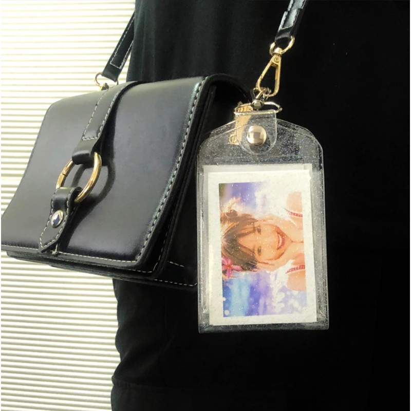 Donally Custom Card Holder, 4 Pockets, Trading Card Holder, Keychain,