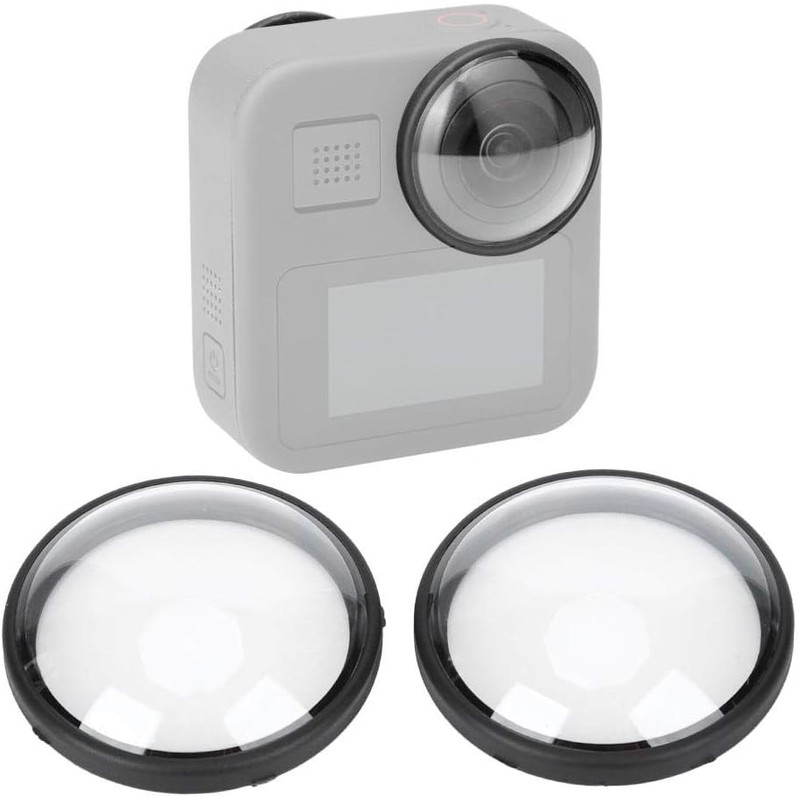 Cubierta de Lente Funda de Lente 2PCS Cámara Deportiva Cubierta