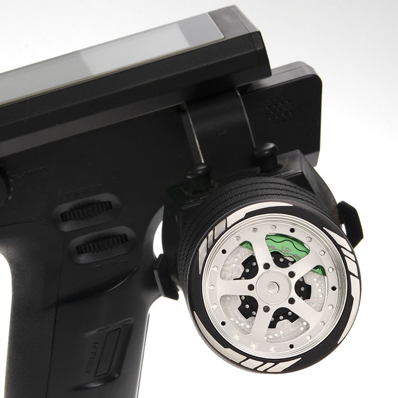 RC Transmitter Steering Wheel Aluminum Alloy Trigger One Handed Control