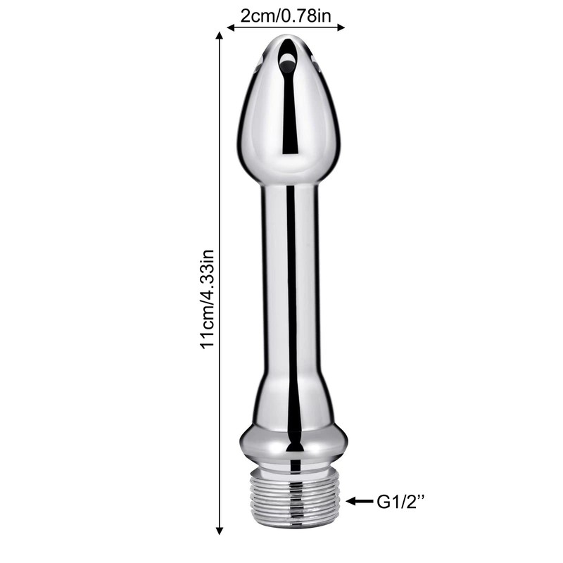 5 Holes Aluminum New Nozzle Clean Shower Head, Aluminum Cleaner