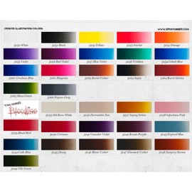 Createx Illustration Colors 5055 Violet 2oz. Airbrush Paints. by SprayGunner