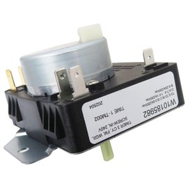 Dryer Timer Replacement for W10185982, for Whirlpool Dryer Model IV86001 IV87001 WED4800BQ1, Replace for WPW10185982 EA2352169 PS2352169 GruDawu Update