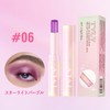NovoUnow Eyeshadow Stick Jelly Solid Highlight Teardrop Bag Pearl Glow