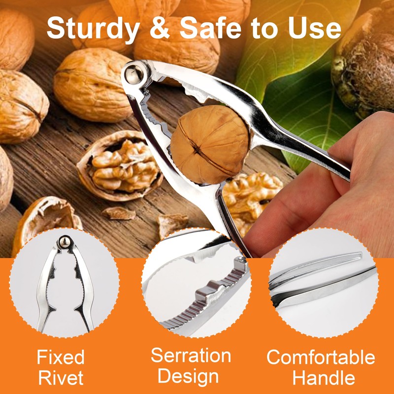 Bougraite Crab Crackers and Tools, 5 Pcs Crab Crackers, Lobster