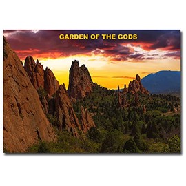 REFRIGERATOR MAGNET Garden of The Gods Colorado Springs, Colorado Travel Refrigerator Magnet Size 2.5inch x 3.5inch, Multi-color, 2.5 x 3.5 (view_a521)
