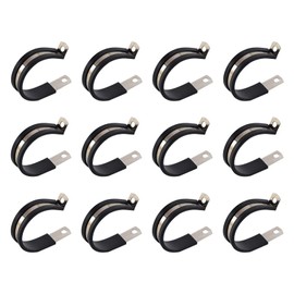 NICECNC 12PCS 1.75 inch UTV ATV Connector Windshield Clamp Compatible with Polaris RZR 800 XP900 Ranger 400 500 700 XP 800 Crew,Compatible with Yamaha Rhino 450 660 700,Compatible with Kawasaki Mule