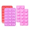 Silicone Molds Puppy Dog Paw and Bone, Non-Stick Food Grade