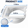 Portable Air Conditioner Exhaust Duct Adapter, ABS Vent Hose Connector