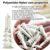 Ansoon Plastic Self Drilling Drywall Anchor with Screws Kit -