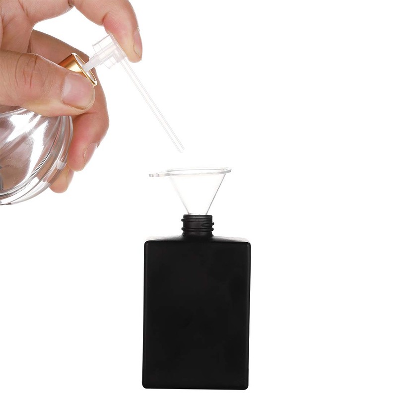 6 Pack 30ml / 1 Oz Black Assorted Refillable Perfume
