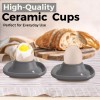 CE Compass Hard Soft Boiled Egg Cups Set of 4