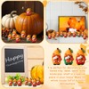 15pcs Mini Fall Gnomes Figurines, Lovely Small PVC Miniature Gnomes
