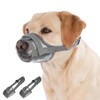 Dog Muzzle 2 Pack, Soft Mesh Breathable Muzzles for Small