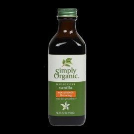Simply Organic Vanilla Flavoring Non-Alcoholic 118mL