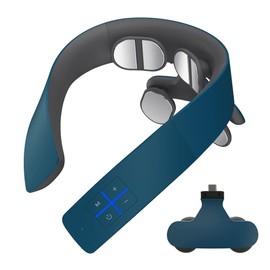 NIPLUX NECK RELAX 1S Co., Ltd. Nisso Plus Neck Relaxation 1S Neck Care, Relaxation Device, Neck, Shoulder, Cordless, Japanese Voice Guidance, Quiet, Lightweight, Celebration, Father's Day, Mother's Day, Valentine's Day, Birthday Gift, Navy Green