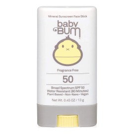 Protector Solar Mineral En Barra Para La Cara Bebé