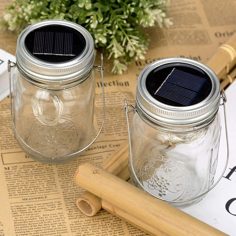 Tiardey 6 Pack Mason Jars Hanger Stainless Steel Wire Handles
