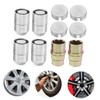 Zerodeko 10 Pcs Car Wheel Lock Lug Nuts Theft Chrome