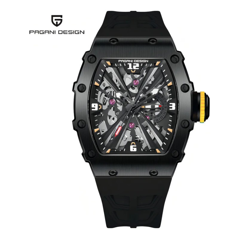Reloj De Pulsera Analógico Ejecutivo Pagani Design Para Homb Correa