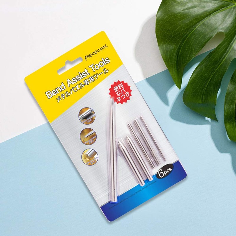 6 Pieces Metal Model Kits Tool Sets, Edges Tabs Cylinder