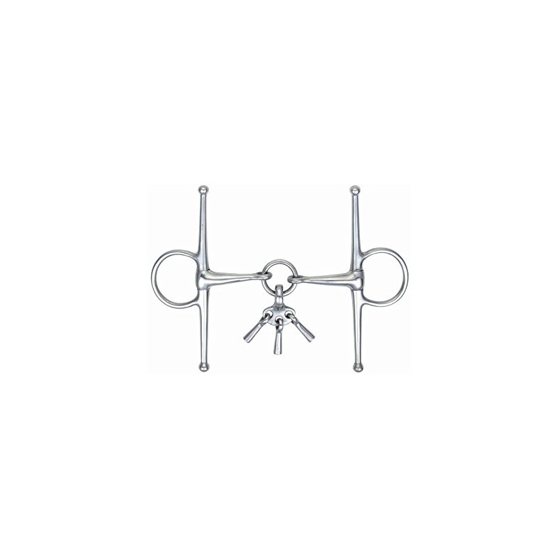 Shires Equestrian - Full Cheek Snaffle With Keys - S/steel