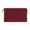 LEAS Special Edition Real Leather Bank Bag Red, red