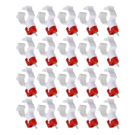 Unbranded 20 Chicken Water Nipples For Poultry Feeder Drinker for Ducks Birds Farm Use