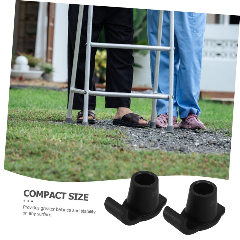 Healeved 12pcs Walker Ski Glides Anti- Nylon Foot Cushions for