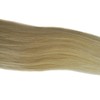 Light Blonde Clip in Hair Extensions Real Human Hair Straight