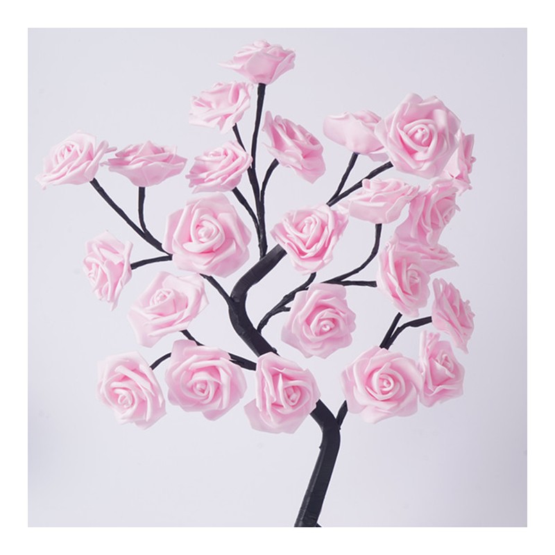LED Tabletop Bonsai Tree Lamp USB Tree Lamp Christmas Bedroom
