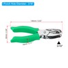 PATIKIL 6mm Single Hole Punch Hand Held Punch with Soft