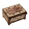 Puzzle Pieces Romantic Custom Music Box, Plays Any Song, Valentine's