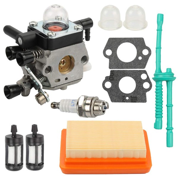 Ewillownm Compatible with Carburetor for Stihl MM55 MM55C Tiller 4601-120-0600