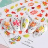 Thanksgiving Maple Leaf 3D Self-Adhesive Nail Art Stickers Fall Pumpkin