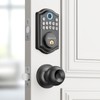 Keyless Entry Door Lock with Handle, AkaGear Fingerprint Door Lock,