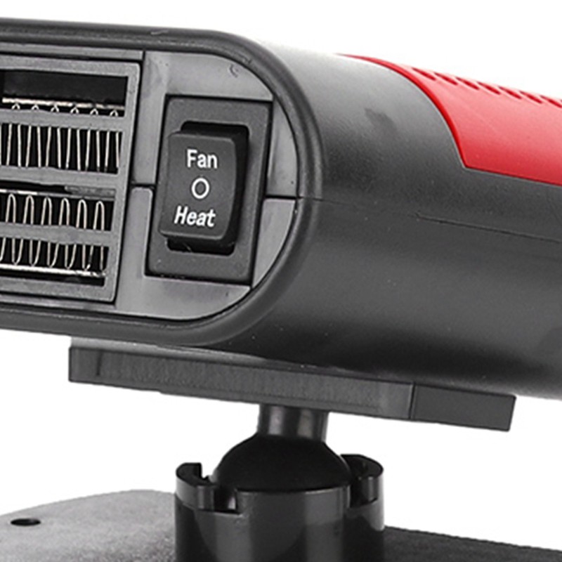 24V Auto Car Heater Portable Cooling Heating Fan Winter Windshield