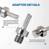 BRSCHNITT Core Drill Bit Arbor Adapter, 5/8"-11 Thread to 3/8"