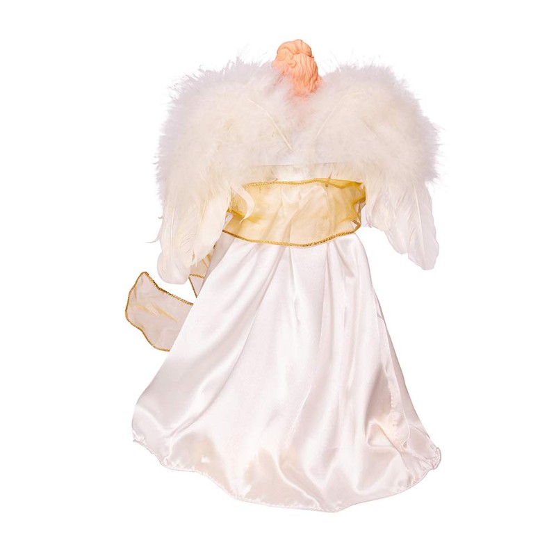 Kurt S. Adler Kurt Adler 14-Inch Battery-Operated Ivory and Gold