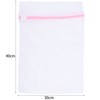 6 Pcs Durable Mesh Laundry Bags for Delicates，30x40cm Reusable Wash