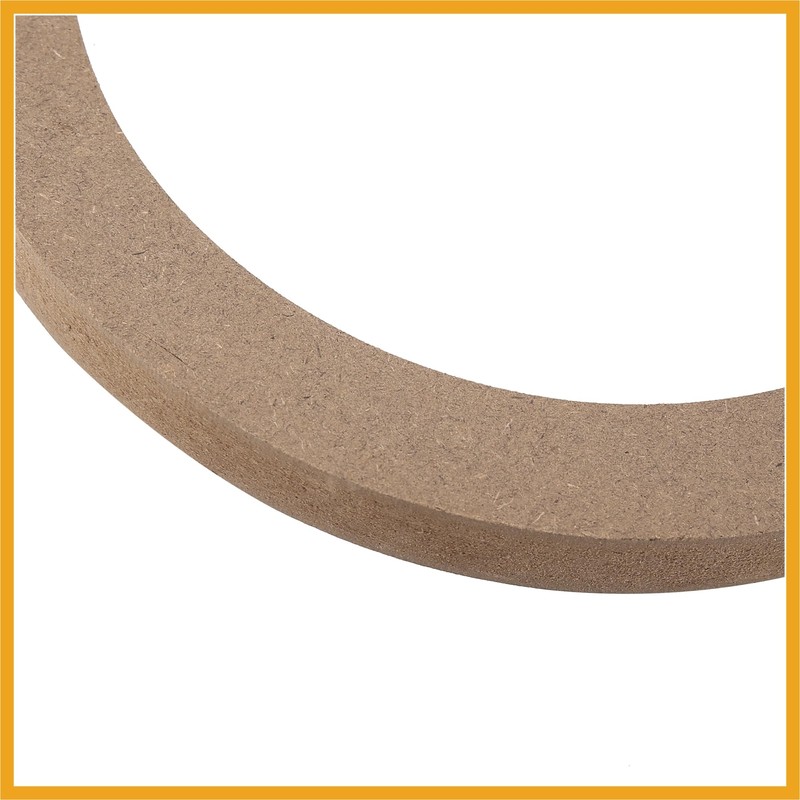 Partuto 2 Pcs 6.5" Universal Wooden Car Speaker Subwoofer Spacer